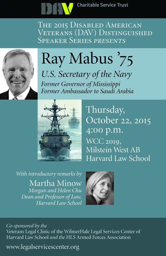 2015 DAV Speaker Series Announcement